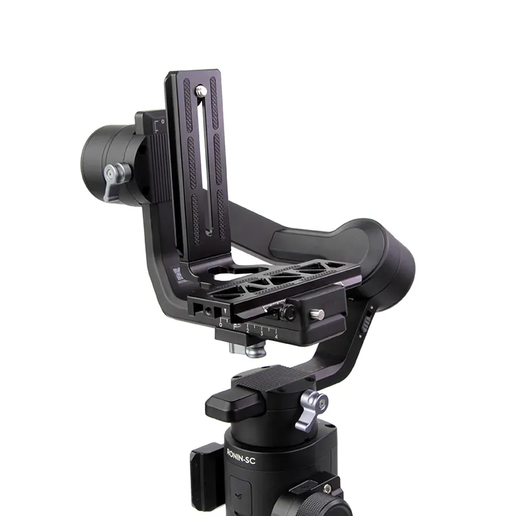 Camera L shape bracket mount for DJI Ronin-s 3 axis handheld gimbal instagram vertical shooting