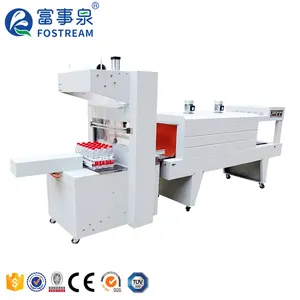 Semi-automatic Manuel Bottle Box Heat Shrinkable Wrapping Sealing Film Packaging Machine