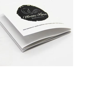 Brochure publicitaire, dépliant, livret imprimé en offset couleur personnalisée avec papier kraft et logo sur mesure - Product Image 3