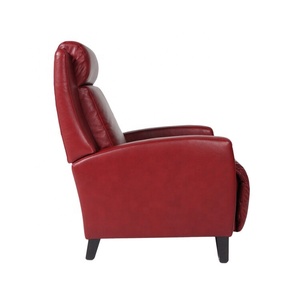 Poltrona reclinabile manuale in pelle Barca Lunger presidenziale - Product Image 3