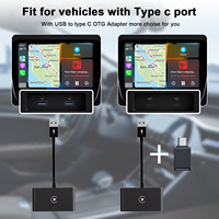 Wireless Carplay Android Auto Adapter Dongle Wandelt kabel gebundenes Android in Wireless für CarPay Audio Splitter & Converter um