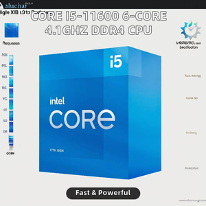 Nuevo Procesador de Escritorio <span class=keywords><strong>Core</strong></span> <span class=keywords><strong>I5</strong></span>-<span class=keywords><strong>11600</strong></span> de 6 Núcleos a 4.1GHz, LGA 1150, DDR4, 14nm, 64 bits, 65W, 1.5MB de Caché L3, Tecnología de Virtualización - Product Image 2