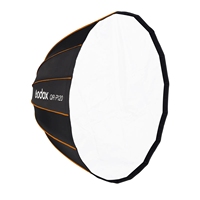 Godox QR-P120 Deep Parabolic Softbox Rapidly Release 120cm Parabolic Deep Softbox pour Bowens Mount Studio Flash
