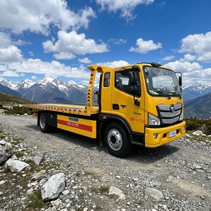 Camión Grúa de Plataforma FAW 4X2, Capacidad de Remolque de 3.5 Toneladas, Vehículo de Rescate en Carretera Diésel, Grúa Personalizable para Recuperación de Vehículos - Product Image 2