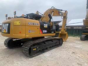 รถขุดไฮดรอลิกสำหรับ CAT329 CAT329D ของหนอนผีเสื้ออุปกรณ์ก่อสร้างแบบใช้แล้ว29ตันของแท้ - Product Image 3