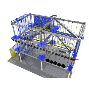 Circuito de Cuerdas Ninja Comercial para <span class=keywords><strong>Parques</strong></span> de Diversiones Temáticos - Product Image 1