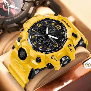 Nuovi Orologi Sportivi da <span class=keywords><strong>Uomo</strong></span>, Impermeabili, con LED, per Attività all'Aperto, <span class=keywords><strong>Orologio</strong></span> <span class=keywords><strong>Digitale</strong></span> Multifunzione in Gomma per Studenti - Product Image 1
