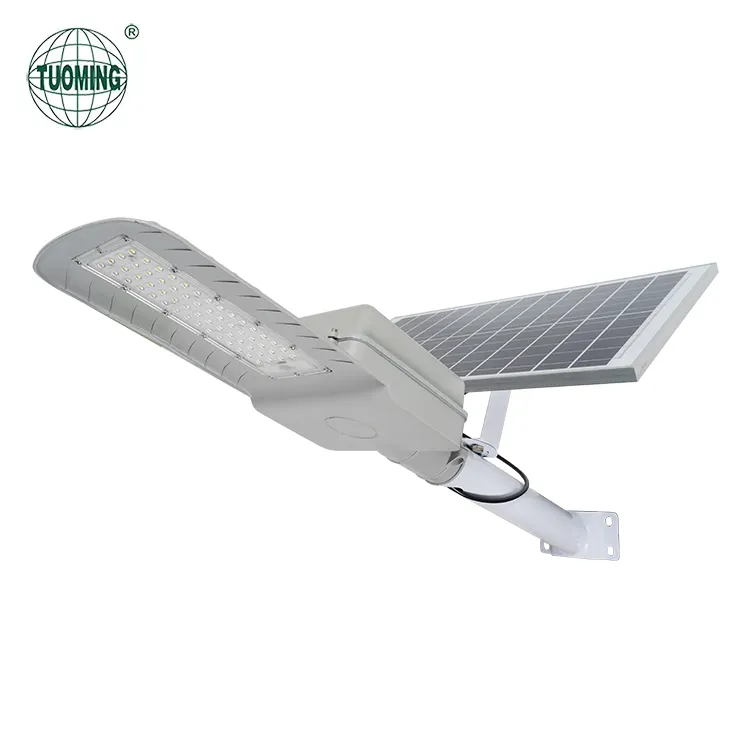 Impermeable al aire libre IP65 60W 80W 100W 150W 200W Control remoto de energía Solar Led de la lámpara de calle