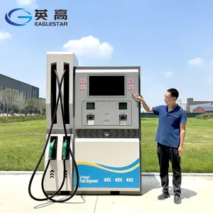 Tankstelle Ausrüstung Tankstelle Tragbarer Mini-Diesel-Kraftstoffsp ender LCD-Display Kraftstoffsp ender zu verkaufen