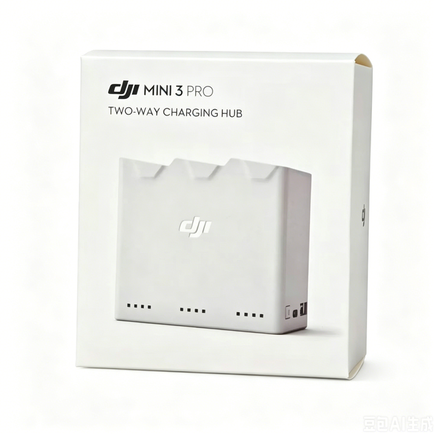 For 30W USB-C Two-Way Charging Hub for Mini 3 Pro Batteries Mobile Power Source & Convenient Battery Storage