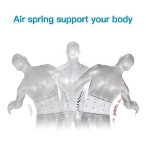 Cinturón de Soporte Lumbar Unisex de Nailon, TPU y Poliéster, con Impresión de Serigrafía Japonesa, Tejido Transpirable, Talla Mediana Estándar - Product Image 6