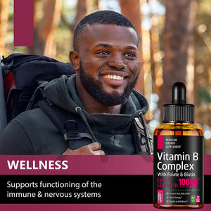 Integratore per la salute biologico personalizzato sbiancante 10000mg vitamine <span class=keywords><strong>B</strong></span> gocce liquide complesse con assorbimento rapido per il supporto immunitario - Product Image 2