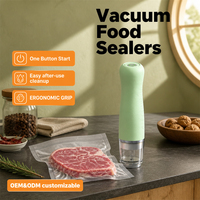 Scelleuse sous vide portable à piles USB pour sacs à fermeture éclair, pompe à vide puissante pour aliments, OEM ODM