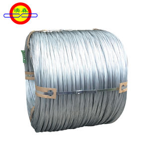 Aosen電気亜鉛メッキ鉄線バリングワイヤー2.0-5.0mm低炭素鋼Q195切削カスタマイズされた建材十分 - Product Image 3