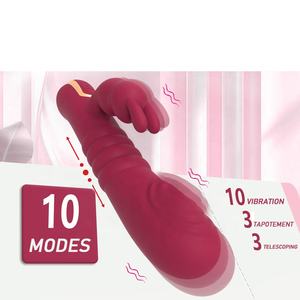 Vibrateur lapin OEM pour femmes, masseur personnel, vibrateur lapin en silicone à succion, point G, jouet sexuel pour adultes, masturbateur féminin pour filles. - Product Image 3