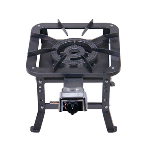 Quemadores <span class=keywords><strong>Fogon</strong></span> Wok, Estufa de <span class=keywords><strong>Gas</strong></span> LPG Portátil de un Solo Quemador, Cocina Wok Resistente para Exteriores - Product Image 1