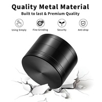Meilleures ventes - Broyeur à herbes personnalisé 63 mm/50 mm/40 mm, plusieurs couleurs, broyeur à herbes en métal à quatre couches en alliage de zinc