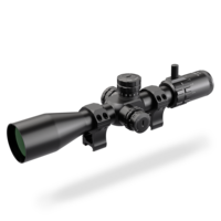 TYPHON 6-24x50SFIR FFP Premier plan focal 30mm Tube Verre gravé Viseur éclairé avec arrêt zéro avec anneau de portée