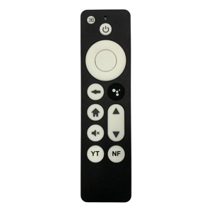Télécommande ES-RM120-1-V pour <span class=keywords><strong>Google</strong></span> <span class=keywords><strong>Chromecast</strong></span> 4k Smart TV G9N9N, télécommande vocale BT IRVoice, télécommande TV GA01409-US GA01919-US GA01920-US - Product Image 1