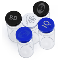 Bouteilles en verre personnalisées de 3 à 30 ml avec bouchons à vis pour l'emballage d'échantillons cosmétiques et d'extraits végétaux
