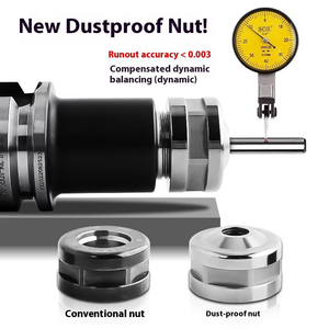 Đầu dao trung tâm gia công chính xác cao OEM ER25 BT30 BT40 cân bằng động, giá đỡ dao GSK với lớp phủ đa lớp HRC50-58 - Product Image 5