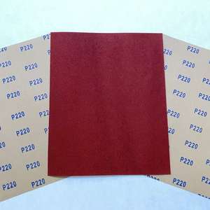 RODE MASSA SCHUURPAPIER voor HOUTPOLIJST - Product Image 1