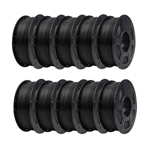 Wholesale LONQI <b>PLA</b> Filamento 3D 10kg <b>PLA</b>+ <b>PLA</b> Plus Filament 1.75mm 1kg 10 Spools 3D Printer Filament 3D Metal - Product Image 1