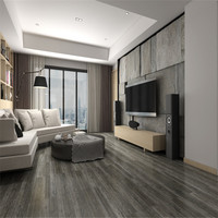 Revêtement de sol en vinyle SPC 3D en rouleau, écologique, ignifuge, imperméable, pour intérieur, PVC FC-3D027, design graphique FC