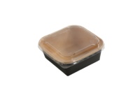Conteneur Carré en Papier Kraft Robuste SM7-SL500 500ml pour Salades et Sandwichs à Emporter – Qualité Supérieure, Prix Usine