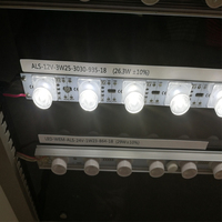Bande lumineuse led haute puissance 24V SMD3535 edgelit avec lentille pour boîte à lumière en tissu