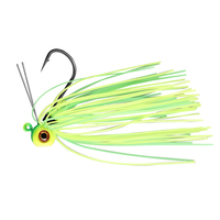 Leurre Chatterbait 7cm 9g, 5 couleurs, Jig Buzz Bait, Leurre Chatterbait à tête de poisson, Leurres à jupe en silicone, Jigs pour achigan, Spinnerbait, Hameçon de pêche
