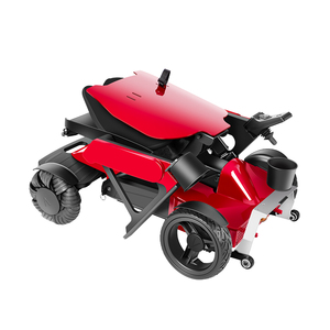 Silla de ruedas eléctrica pequeña compacta todoterreno, silla de ruedas eléctrica, ruedas Mecanum, asiento suave, silla de ruedas eléctrica plegable portátil - Product Image 1