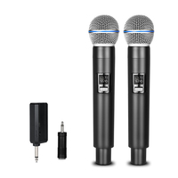 Microphone sans fil numérique portable 2,4 G universel, plug and play, micro portable pour haut-parleur karaoké