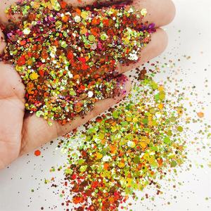 Gran oferta, polvo de purpurina iridiscente para uñas a granel, Color arcoíris, brillo, efecto diamante brillante, arte de uñas, uso cosmético mínimo 1kg - Product Image 5