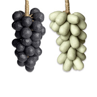 Haut de gamme pur fabriqué à la main à froid savon à base de plantes raisins savon moulu pour le nettoyage et les effets hydratants qualité cadeau