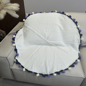 Bouquet de fleurs au crochet faites à la main et de lys du val, accessoires de mode pour vêtements, décoration intérieure toutes saisons, cadeau - Product Image 3