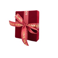 Boîte à bonbons de mariage en relief multicolore en velours de haute qualité boîte-cadeau d'anniversaire avec ruban pour produit en papier pour demoiselles d'honneur