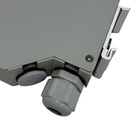Boîtier de terminaison fibre optique sur rail DIN OEM ODM en acier laminé à froid ABS 6 cœurs SC APC