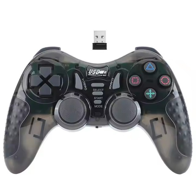 2.4G Wireless Controller For PC Laptop Android Smart TV Smart Car Tesla Gamepad XBOX360 USB Joystick