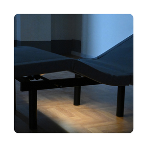 Base de lit réglable Queen Size Best Choice Products pour la gestion du stress avec télécommande de massage et ports USB - Product Image 6