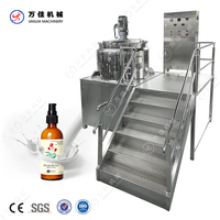 Shampooing équipement de mélange homogénéisateur Mixer1000L détergent mélange savon liquide faisant émulsifiant
