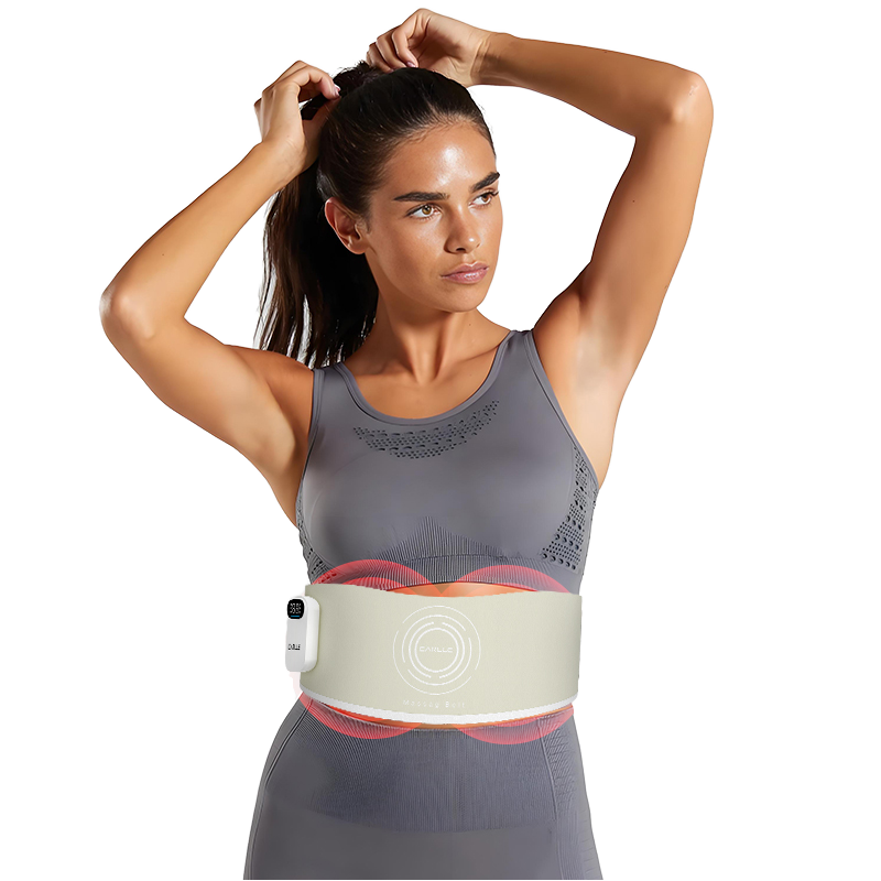 Heating Massage Belt Women NMES Belly