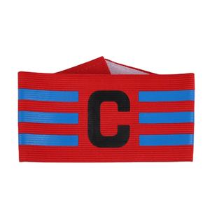 <span class=keywords><strong>Brazalete</strong></span> Deportivo Elástico con Logotipo Estampado para Capitán de Fútbol con Colores Personalizados - Product Image 1