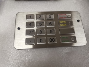 OKI-teclado ATM 70165267 PN ZT598-N11-H20, para banco, piezas de máquina - Product Image 3