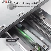 Meuble de cuisine/îlot modulaire multifonctionnel en acier JINRUIDA 360 DIY, accessoires rotatifs modernes assemblés