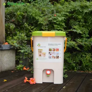 Bac À Compost D'Intérieur En Acier Inoxydable Pour Comptoir De