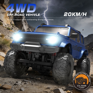 Véhicule tout-terrain télécommandé E201 E202 4x4 avec éclairage LED, échelle 1/20, haute vitesse, pour l'escalade, jouet pour garçon, cadeau - Product Image 4