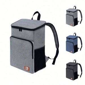 Bolsa Térmica Porta Alimentos de Gran Capacidad (20L), de Aluminio, para Picnic, con Aislamiento, para Exteriores, Tipo Mochila - Product Image 1