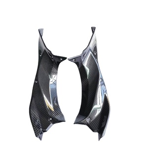 Piezas de motocicleta de fibra de carbono de calidad, paneles de tablero de carbono brillante para Kawasaki <span class=keywords><strong>H2</strong></span> <span class=keywords><strong>SX</strong></span> - Product Image 1