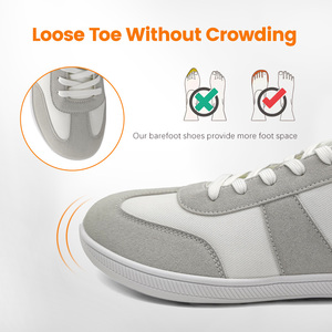 Zapatillas Deportivas de Diseño Gats, Calzado Casual de 5mm, Zapatillas <span class=keywords><strong>Gat</strong></span> para Mujer y Hombre en Gris, Goma, Blanco, <span class=keywords><strong>Nude</strong></span>, Estilo Barefoot - Product Image 3